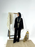 The Noir Velvet Kimono Set